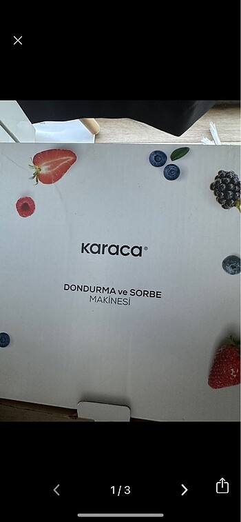 Karaca Dondurma Makinesi