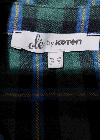 Düğmeli Çok Renkli Kadın Gömlek - Görsel 3