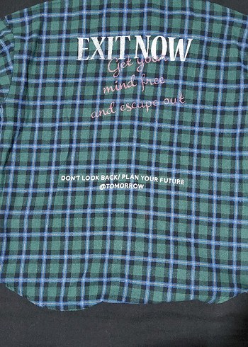 Düğmeli Çok Renkli Kadın Gömlek - Görsel 2