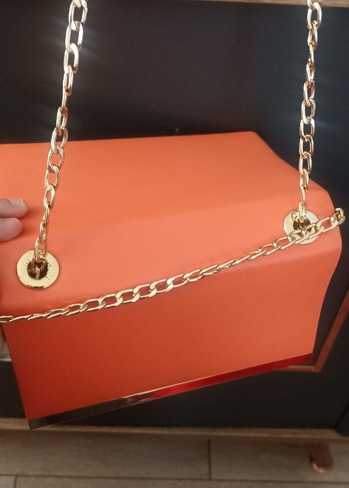 Turuncu çanta  - Görsel 5