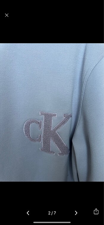 calvin klein sweatshirt - Görsel 2