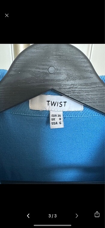 s Beden twist ceket