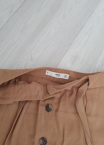 m Beden camel Renk Midi etek