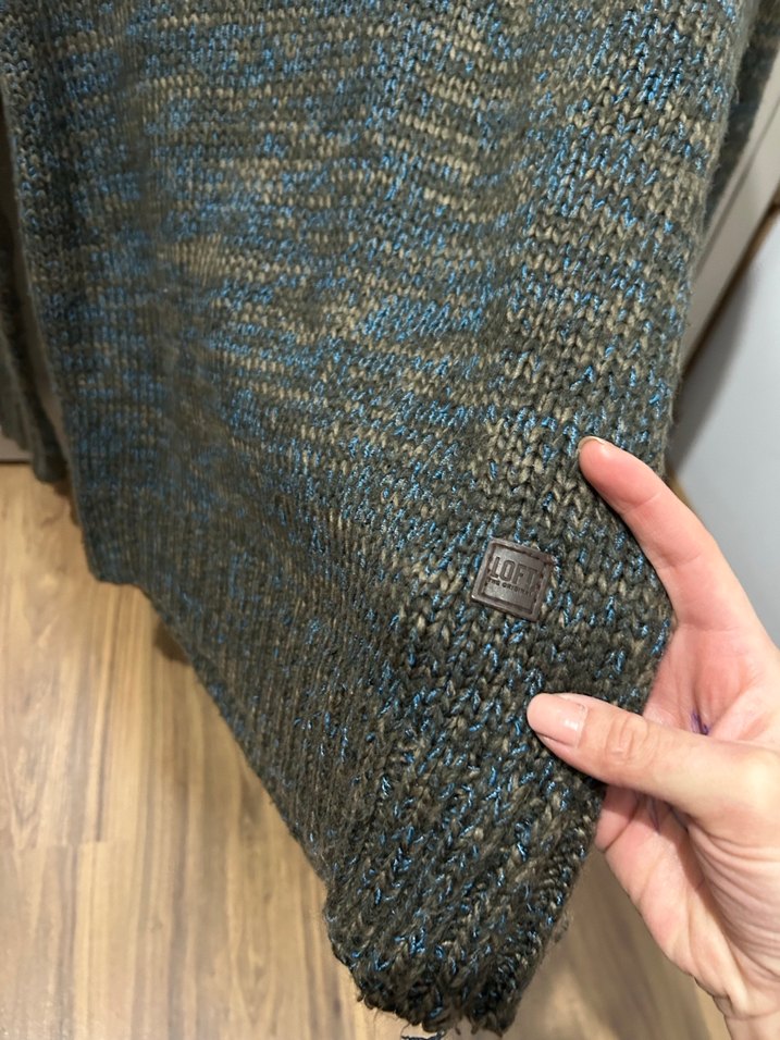 Gri Yünlü Kapüşonlu Erkek Kazak - Görsel 4