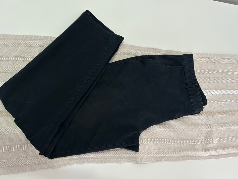 Siyah Regular Fit Erkek Denim Pantolon - Görsel 4