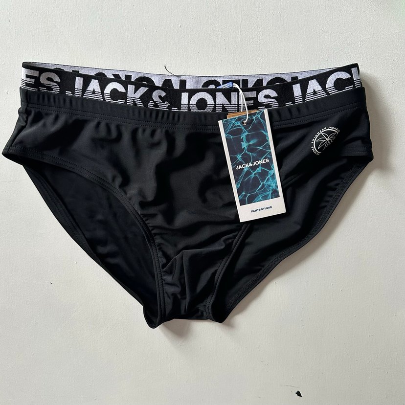 Jack & Jones Siyah Erkek Slip Mayo - Görsel 3
