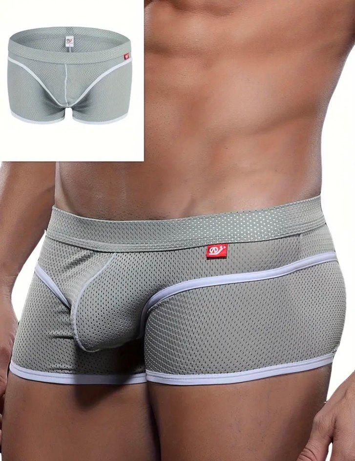 Erkek Gri Mini Fit Boxer - Görsel 2