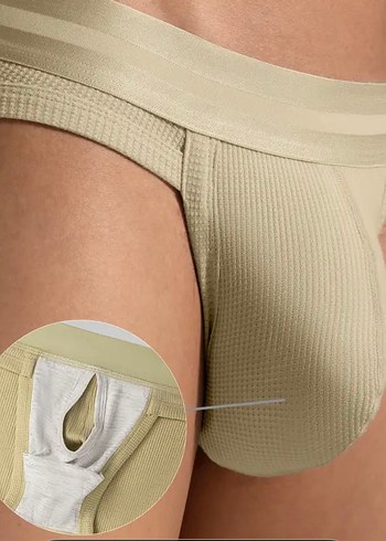 Diğer Erkek Bej Mini Boxer