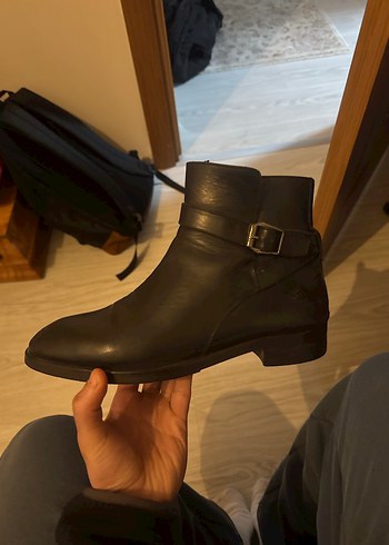 Kemerli Koyu Kahverengi Erkek Bot - Görsel 2