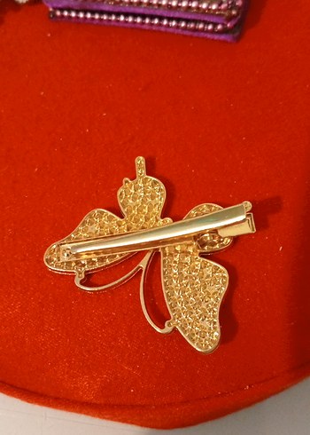 Cancanlı Kelebek toka - Görsel 2