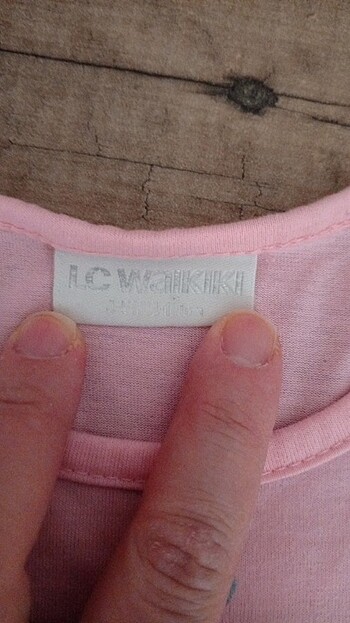 4 Yaş Beden pembe Renk Kız çocuk t-shirt