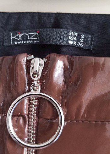 Kahverengi  Rugan Kadın Pantolon - Görsel 3