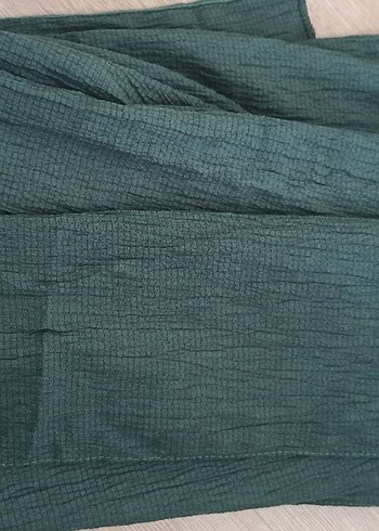 Bohem Tarzı Koyu Turkuaz Şal - Görsel 2