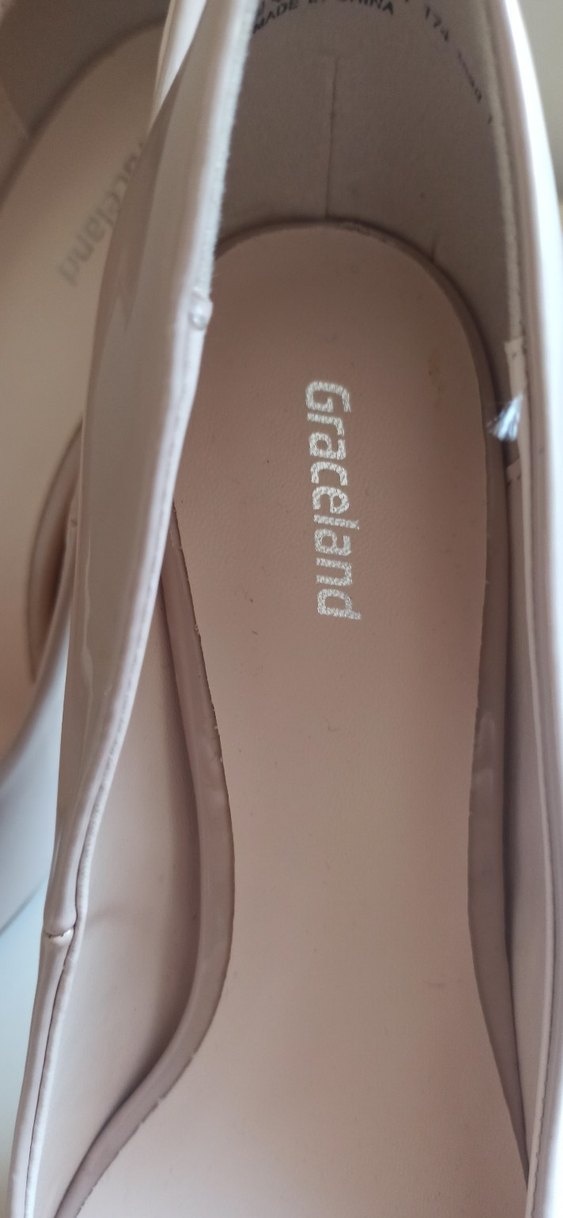 Bej Rugan Stiletto Topuklu Kadın Ayakkabı - Görsel 5