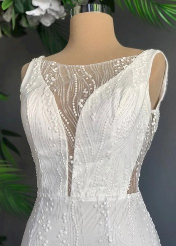 Gelinlik Nikah Elbise ŞOK FİYAT! SIFIR ÜRÜN! GİYMEDİM! - Görsel 3