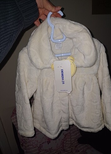 LC Waikiki Kız bebek yünlü ceket