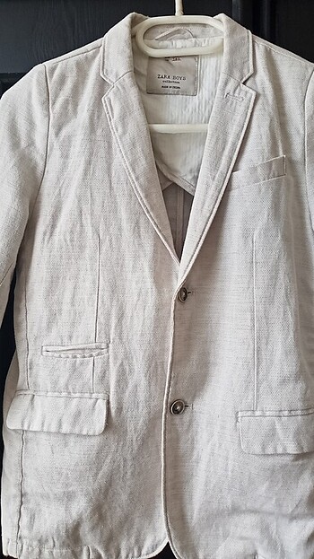 ZARA ÇOCUK KETEN BLAZER CEKET