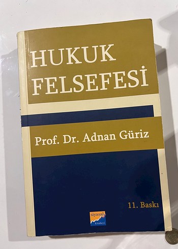 Hukuk Felsefesi Kitabı - Prof. Dr. Adnan Güriz