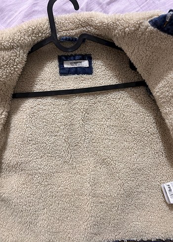 Erkek çocuk kürklü kot ceket - Görsel 2