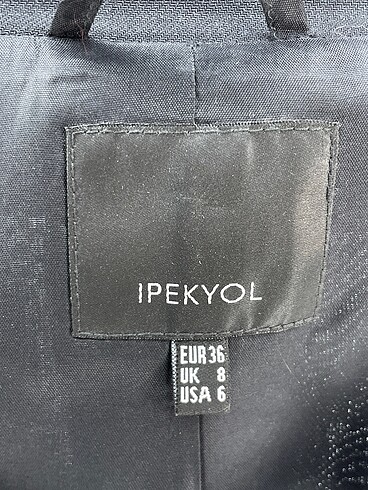36 Beden siyah Renk ipekyol Blazer %70 İndirimli.