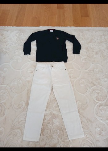 Erkek Çocuk V Yaka Örgü Lacivert Kazak - Görsel 3