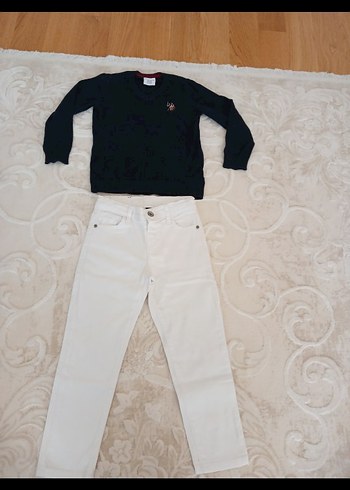 Erkek Çocuk V Yaka Örgü Lacivert Kazak - Görsel 5