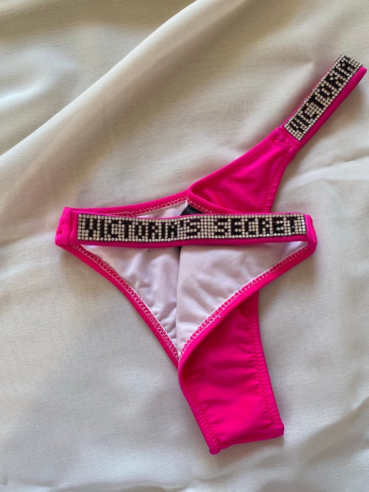 Parlak Pembe Streetwear Tanga - Görsel 2