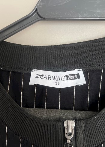 xl Beden siyah Renk Çizgili Siyah Hamile Uzun Ceket