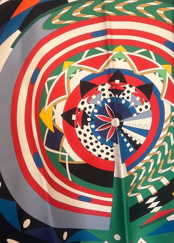 Kadın Çok Renkli Bohem Tarzı Şal - Görsel 4