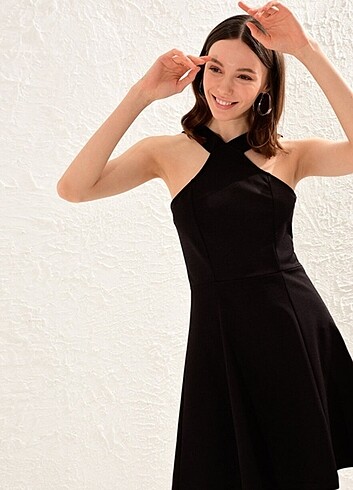 Lsw vision kadın standart fit elbise - Görsel 7