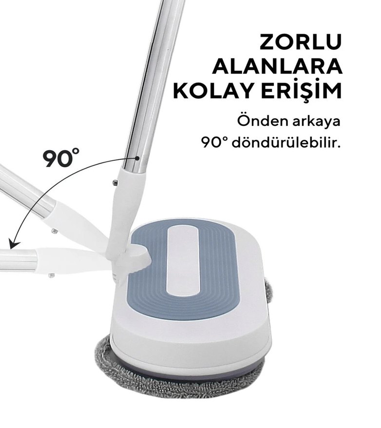 Kumtel Şarjlı Kablosuz Mop - Görsel 5