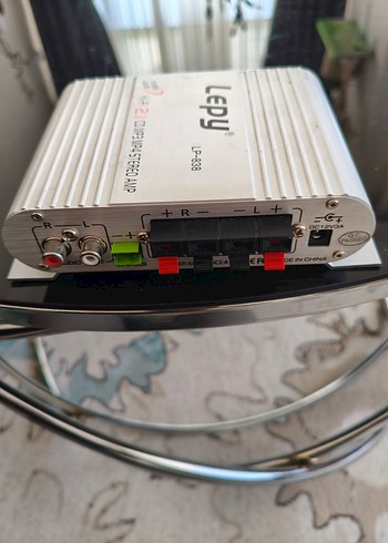 Lepy iki kanallı yüksek çıkışlı anfi - Görsel 2