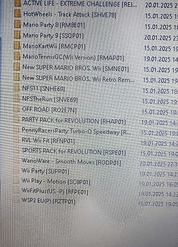 Nintendo Wii kasa ve için full 80 oyun dolu 160 gb hard disk - Görsel 8