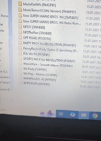 Nintendo Wii kasa ve için full 80 oyun dolu 160 gb hard disk - Görsel 9