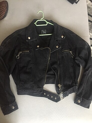 Siyah oversize kot ceket
