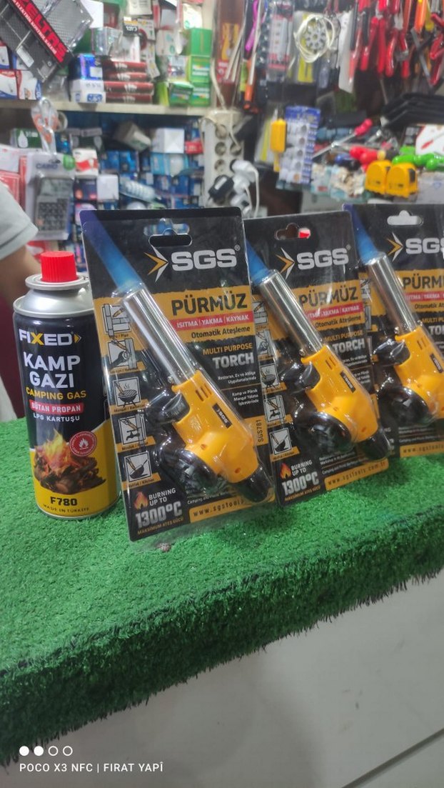 Pürmüz başlığı  kamp gazı başlığı kartuş - Görsel 4