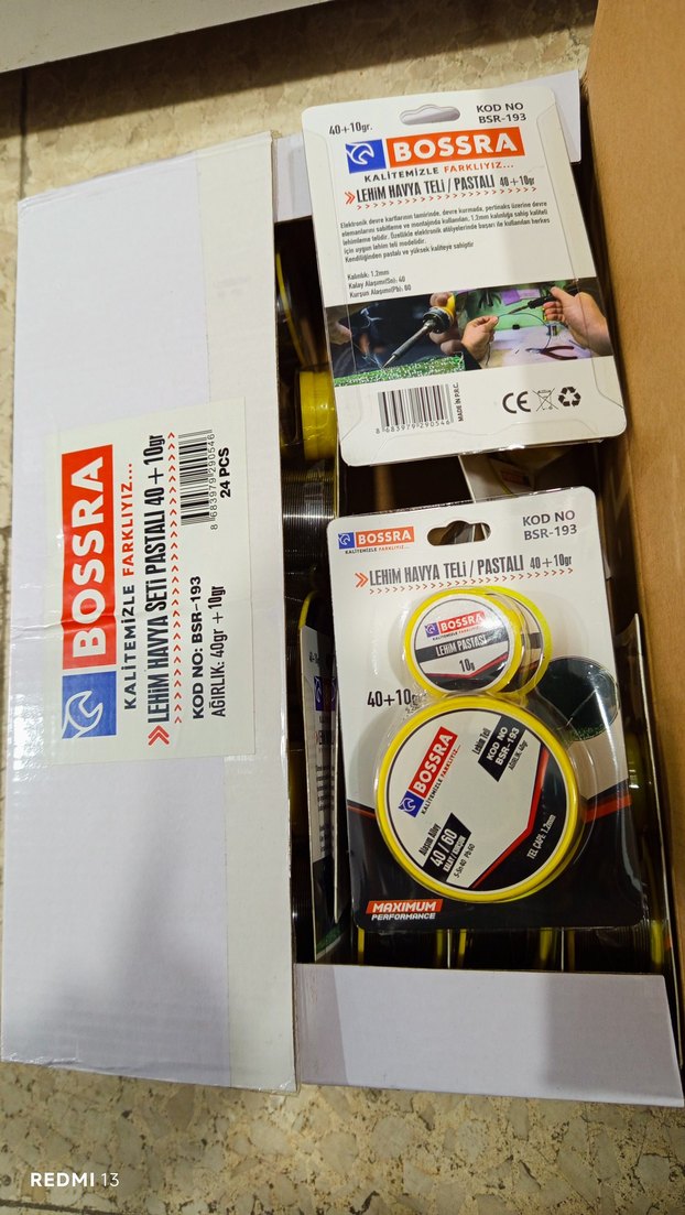 kalem Havya  seti lehim makines 60 wolt + Lehim teli pastalı set - Görsel 3