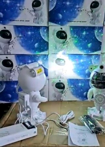 Projektör Bluetooth müzik çalar gece lambası - Görsel 2