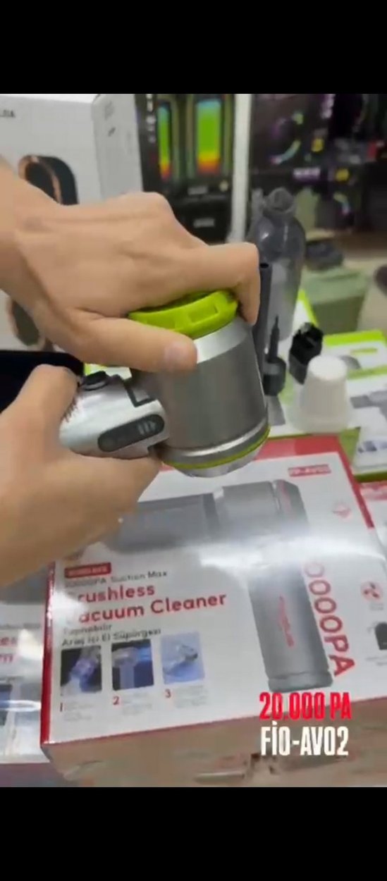 Araç süpürgesi 20 Bin paskal 3 kademe üfleme+ Çekme + 9 Başlık - Görsel 4