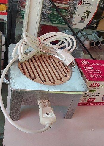  Beden Elektrikli taşlı Ocak , Taşlı Yemek ocağı