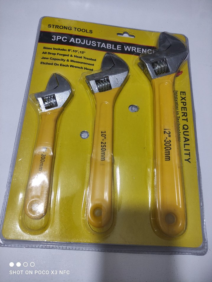 İngiliz anahtarı kurbağacık 3 Lü set - Görsel 2