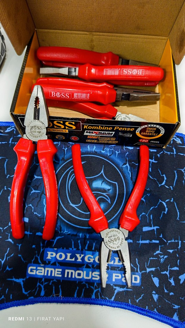 Pense Kombine pense 180 Milim boss - Görsel 2