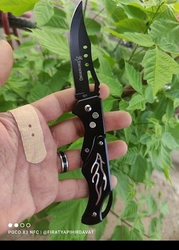 otomatik Çakı bıçak Siyah Katlanır Kamp Bıçağı