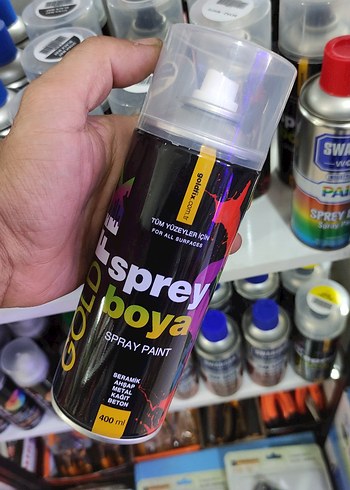 Sprey boya. Siyah 400 ML 2 Âdet
