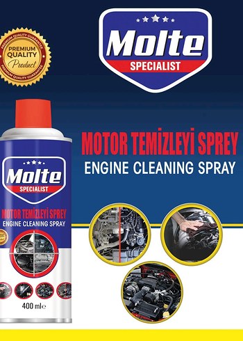 Molte Motor Temizleyici Sprey 400 ml