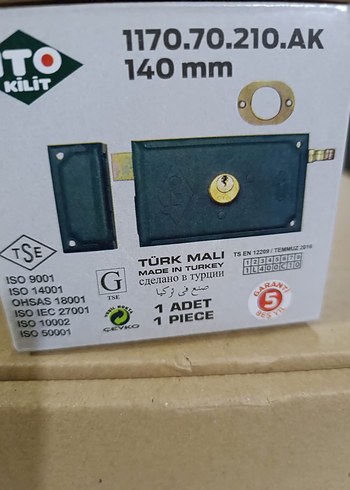Tirajlı kilit Demir kapı kilidi ito