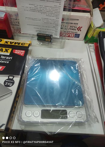 Beden Dijital Hassas Terazi 3 Kg Kapasiteli 0.1 Hassasiyet