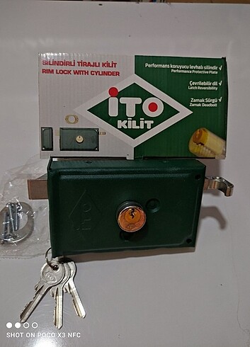  Beden DEMİR KAPI KİLİDİ TİRAJLI KİLİT