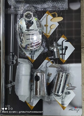 Beden Robot duş seti Yagmurlama Duş seti
