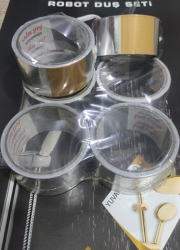 Folyo bant 5 metre 3 Âdet - Görsel 2